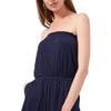 1.STATE Womens Strapless Pocket Romper Navy S view 3
