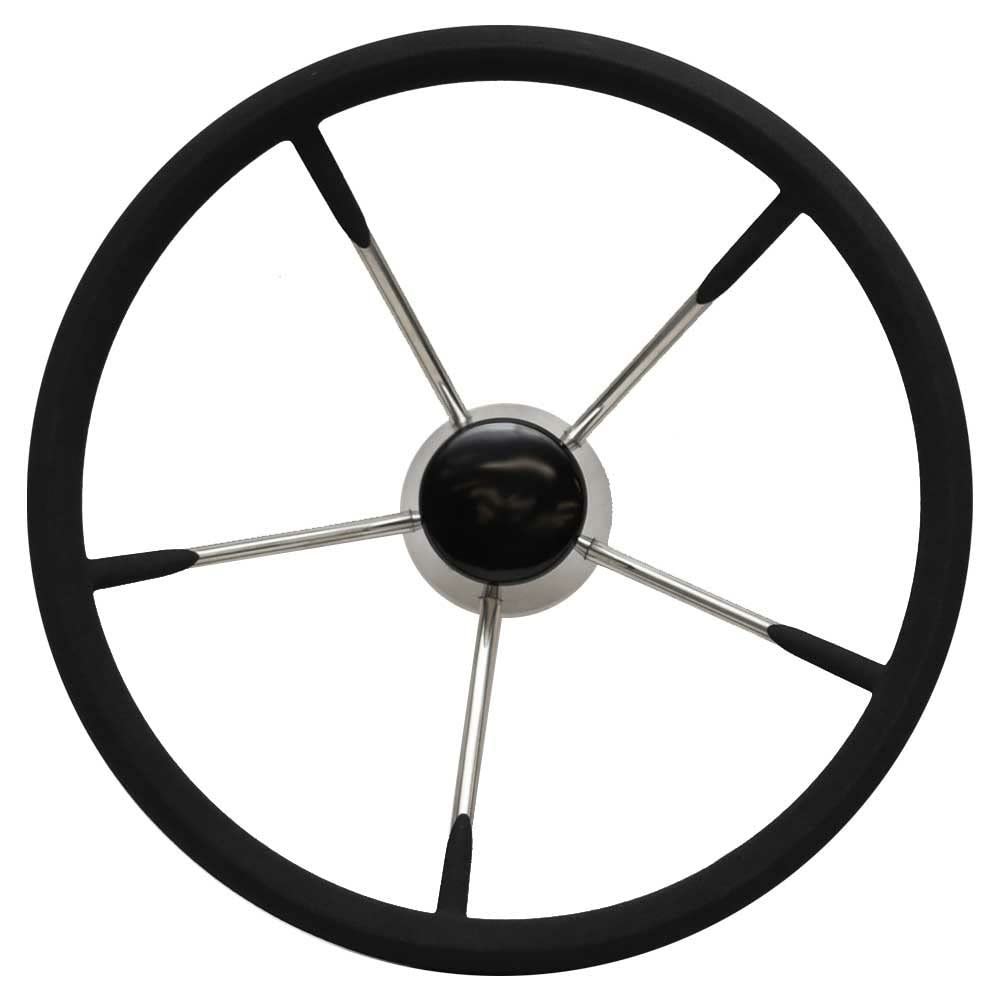 Whitecap Boat Steering Wheel S-9004 | 15 Inch Stainless Steel