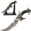 SZCO 13.25" SEA DRAGON FANTASY KNIFE W/STAND view 1
