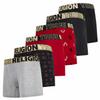True Religion Mens Boxer Briefs Cotton Stretch Underwear for Men Pack of 6 Red/Black view 1