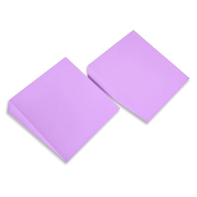12" Foam Incline Stretch Wedge - Set of 2 - by Trademark Innovations (Purple)