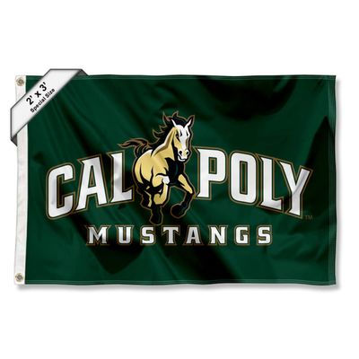 Cal Poly Mustangs Small 2x3 Foot Flag
