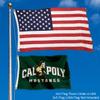 Cal Poly Mustangs Small 2x3 Foot Flag view 2