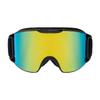 Arctix Adult Ski Goggles, Black/Yellow Revo, One Size