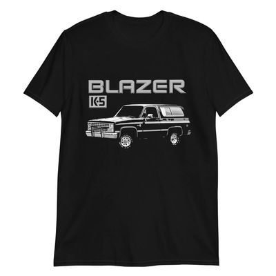 1988 Chevy K5 Blazer Vintage 80s Truck Short-Sleeve Unisex T-Shirt Black