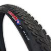 Duro Tire 26x1.75 Spitfire Semi-Slick Hybrid Bike Tire with Folding Bead, Black, 26 x 1.75 view 1