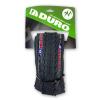 Duro Tire 26x1.75 Spitfire Semi-Slick Hybrid Bike Tire with Folding Bead, Black, 26 x 1.75 view 2