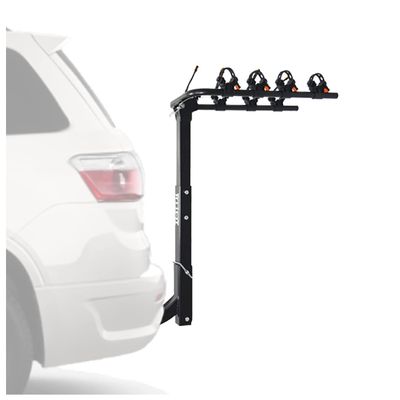 HTTMT- 4 Bike Rack Bicycle Carrier Hitch Mount w/ 2" Receiver for Car Truck SUV Transport [P/N:ET-TOOL045-B-BLACK]