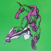 Loungefly Marvel: Green Goblin Cosplay Backpack, Amazon Exclusive, Multicolor view 4