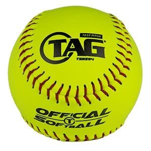 TAG 11" Youth Leather Fastpitch Softballs (1 Dozen)