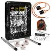 ALAGPRO Pocket Pitching Net 9 Hole Pitching Target Strike Zone for Baseball & Softball Pitchers - Pro Pitching Aid for Improve Accuracy - Included Resistance Band + 3 Weighted Practice Balls view 1