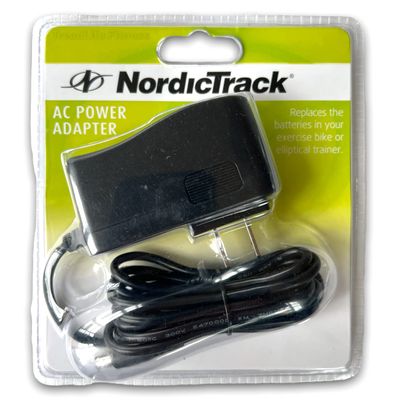 AC Power Adaptor - Replacement for NordicTrack Exercise Bikes & Ellipticals - 6v