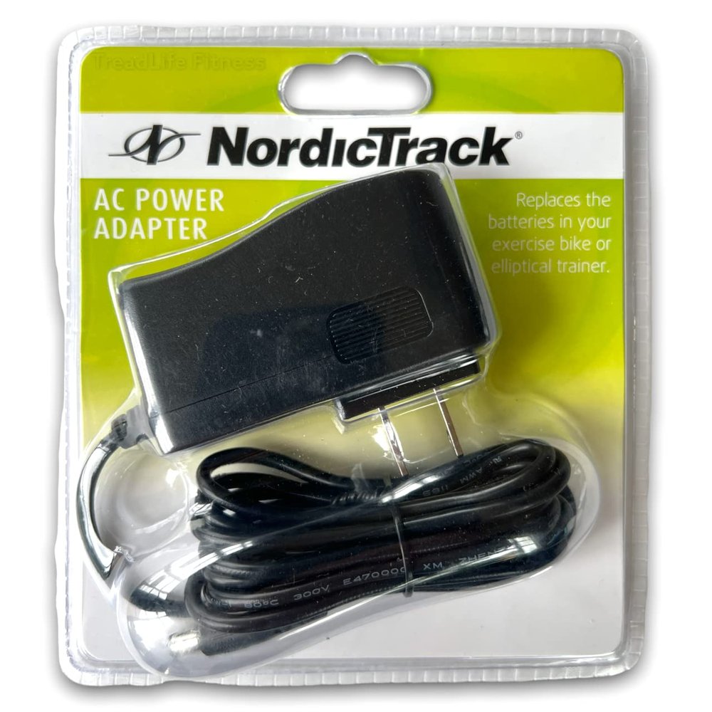 AC Power Adaptor - Replacement for NordicTrack Exercise Bikes & Ellipticals - 6v