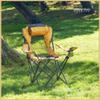 ARROWHEAD OUTDOOR Portable Folding Hybrid 2-in1 Camping Chair, Adjustable Recline, Vent, Padding, Cup Holder & Storage Pouch, Heavy-Duty, Oversize, Supports 300lbs, Includes Bag, USA-Based Support view 2