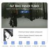 VeloTubes 26 x 4.0 Removable Core 33mm Presta (French) Valve, Durable Butyl Rubber Fat Bike Inner Tube, Bicycle Inner Tube for Bike Tire (Pack of 4) view 2