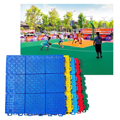 30 CM Modular Interlocking Floor Tiles, Basketball Court Gymnasium Kindergarten Amusement Park Color Puzzle Anti-Slip Floor Mat (Color : Blue, Size : 10PCS)