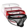 Briefs 4PC Men's Breathable Sexy Underpants Boxer Mesh Underwear Christmas Lingerie Costume for Women (Multicolor, M) view 1