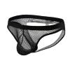 Briefs 4PC Men's Breathable Sexy Underpants Boxer Mesh Underwear Christmas Lingerie Costume for Women (Multicolor, M) view 3