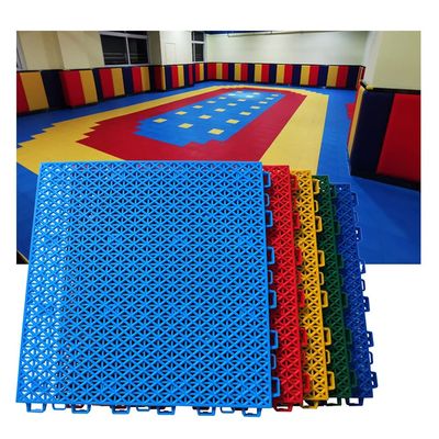 30.5 CM Modular Interlocking Movement Floor Tiles, Outdoor Indoor Non-Slip Wear-Resistant DIY Color Puzzle Waterproof Floor Mat (Color : Red, Size : 10PCS)