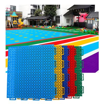 25CM Outdoor Modular Interlocking Floor Tiles, Kindergarten Stadium Non-Slip Wear-Resistant DIY Color Puzzle Sports Floor (Color : Yellow, Size : 10PCS)