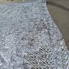 YHBZ White Camo Netting,Camouflage Net 3x1.5M,2x4M,6x5M,Army Blinds Nets,Shade Netting Anti-UV,Durable 300D Oxford Fabric,for Military Decoration,Pergola Sunshade,3x3m(10 * 10ft) view 3