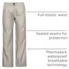 Arctix Women's River Rain Pant, Pewter, X-Large Short view 3