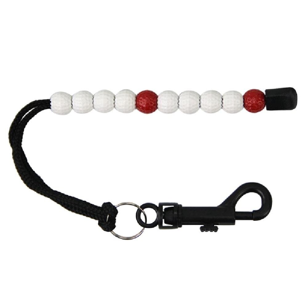 Golf Stroke Counter Golf Counter Beads Golf Counter Score Accessory Golf Bead Counter Suitable for Golf Golfers Outdoor golf shot counter beads bracelet golf score counter golf bead counter for