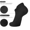 brookhaus Women Low Cut No Show Running Socks 6 Pairs - Cushioned Arch Support, Moisture Wicking Athletic Ankle Socks view 4