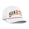 '47 MLB Men's Flag Flutter Hitch Adjustable Snapback Hat - White (San Francisco Giants), One Size view 2