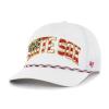 '47 MLB Men's Flag Flutter Hitch Adjustable Snapback Hat - White (Chicago White Sox), One Size view 1