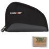Nimrod's Wares Range One Pistol Case Compatible with Ruger Fits 4" Barrels Padded/D-Ring HT9-327S Bundle with Microfiber Cloth view 1