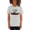 1979 F100 Custom Pickup Truck Retro Short-Sleeve Unisex T-Shirt Sport Grey view 3