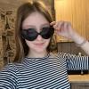 LUJAUXV Heart Shaped Sunglasses for Women,Trendy Cute Heart Glasses Retro Taylor Sun Glasses Cupid UV400 view 3
