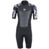 Aqua Lung 3mm Hydroflex Shorty Men's Wetsuit, Black/White, Small view 1