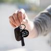 Funny Keychain Gift for Teenager from Mom, Don't Do Stupid Shit Keychain, Gift for Son Daughter Kids, Go to College Presents (Black - Mom&Dad) view 4