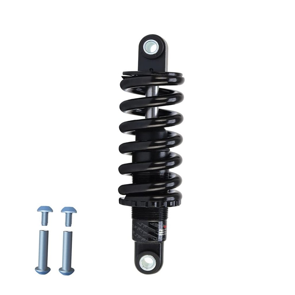 Jejy 165mm Mountain Bike Rear Shock Absorber, MTB Rear Biliary Spring Shock for XC Soft Tail, with Screws Kit (Size : 450lbs)