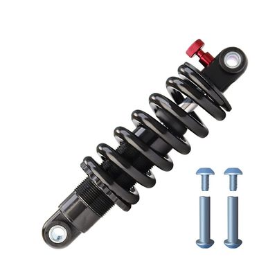 Jejy 125/150/165/190mm Mountain Bike Shock Absorber, MTB Rear Suspension Shock Absorber Rebound Adjust 650/750/850/1000/1500lbs (Color : 1500lbs, Size : 125mm)