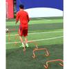 Hurdle Football Training Equipment, Basketball Training Auxiliary Equipment Pack of 5 Agility Training Obstacles ABS Hurdles, Children's Small Hurdles XJJUN (Color : Orange, Size : High-50cm) view 2