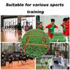 Hurdle Football Training Equipment, Basketball Training Auxiliary Equipment Pack of 5 Agility Training Obstacles ABS Hurdles, Children's Small Hurdles XJJUN (Color : Orange, Size : High-40cm) view 4