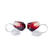 TAOYATAO Handmade cute pomegranate S925 sterling silver earrings anti allergy earrings jewelry for women (a pair dark pomegranate ear clip) view 1