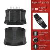 Sports Back Support Belt for Men Women Breathable Waist Lumbar Lower Back Brace Abdominal belt with spring bar support Sports waist support Compression Squat Fitness Belt Weightlifting Girdle Abdominal view 2