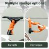 ROCKBROS Bike Chain Lock, Heavy Duty Anti Theft, 3 Ft Long, 5mm Thick Bicycle Lock with Key Set, Cut Proof for Door, Fence view 4