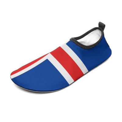 Calculay Iceland Flag Water Shoes, Beach Shoes for Men and Women, Swimming Pool Yoga, Surfing Sneakers