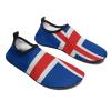 Calculay Iceland Flag Water Shoes, Beach Shoes for Men and Women, Swimming Pool Yoga, Surfing Sneakers view 4