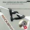 ROCKBROS Bike Chain Lock, Heavy Duty Anti Theft, 3 Ft Long, 5mm Thick Bicycle Lock with Key Set, Cut Proof for Door, Fence view 3