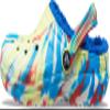Crocs Kids Classic Lined Clogs for Toddlers - Synthetic Upper & Lining - Synthetic Outsole & Insole Sulphur/Multi Marbled Tie-Dye 4 Toddler M view 1