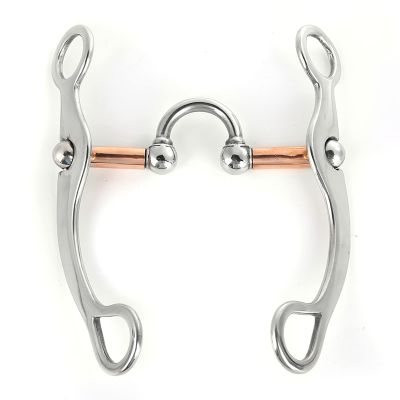 Janzoom Loose Bit, Mouth Roller High Strength Superior Performance for Horse