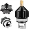 Yavzevlqi Spoke Plate Attachment Paddle Board Pump Adapter Sup Pump Adapter Air Valve Adapter Standard Schrader Conventional Air Pump Converter Paddleboard Pump Air Pump Adapter view 4
