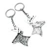 10 Pieces Keychain Keyring Door Car Key Chain Ring Tag Charms Supplies X3TL5Y Xmas Deer Buck view 1