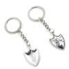 10 Pieces Keychain Keyring Door Car Key Chain Ring Tag Charms Supplies P7RT4D Cross Roman Shield view 1